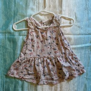 Floral tank top 12 mos